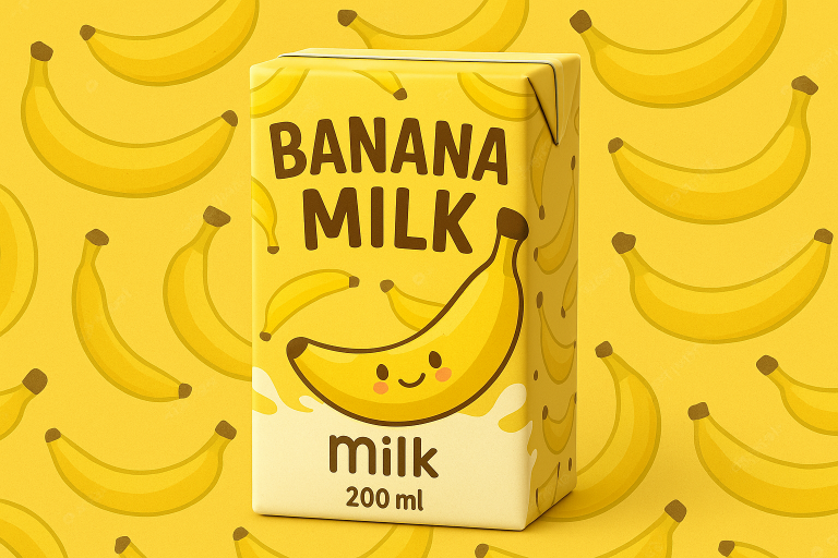20250726_1546_Banana Milk Packaging_simple_compose_01k13fnqr1f4xt4ayt163sdbk7