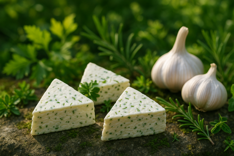 with Garlic & Herbs